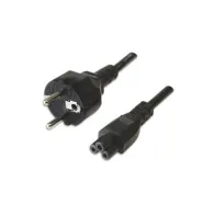 Kabel zasilania PC Schuko na C5 ( koniczynka 3P) 1m