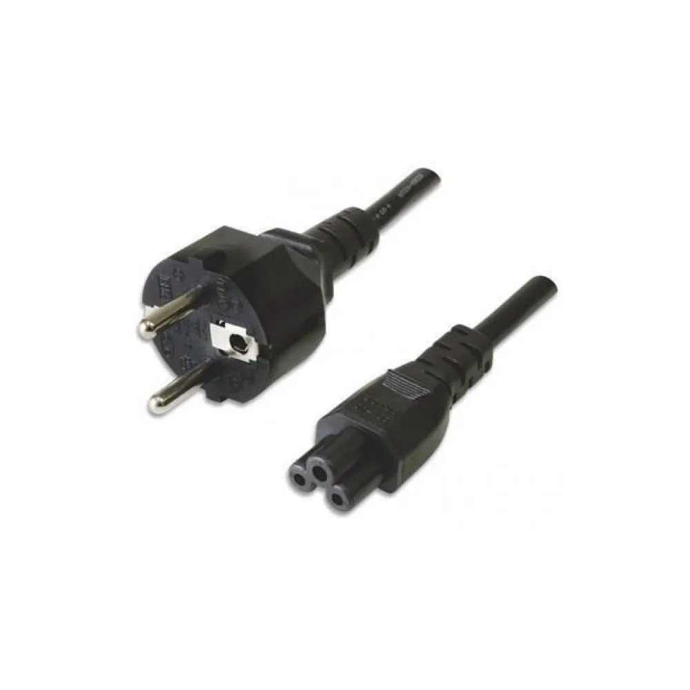Kabel zasilania PC Schuko na C5 ( koniczynka 3P) 1m