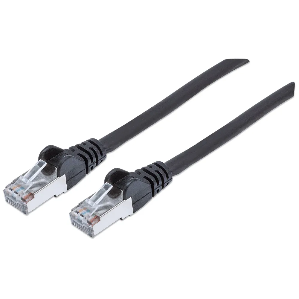 Patchcord Cat6 SFTP 2m 100% CU czarny