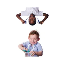 Słuchawki dla dzieci 3+, 85dB z mikrofonem Connect żółte