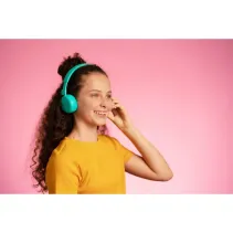 Słuchawki Bluetooth dla nastolatków 85/94dB POP turkusowe