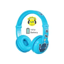 Słuchawki Bluetooth dla dzieci 3+ 75/85/94dB Play niebieskie