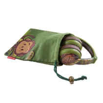 Słuchawki Bluetooth dla dzieci 3+ Wave Monkey, zielone
