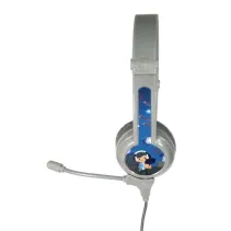 Słuchawki gamingowe dla dzieci 3+, 85dB Galaxy szare