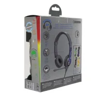 Słuchawki gamingowe dla dzieci 3+, 85dB Galaxy szare