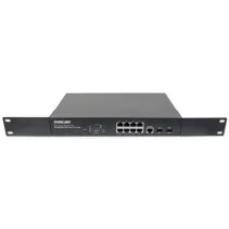 Switch zarządzalny 8x RJ45 Gigabit PoE+ 140W, 2x SFP