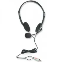 Słuchawki komputerowe stereo z mikrofonem Economy