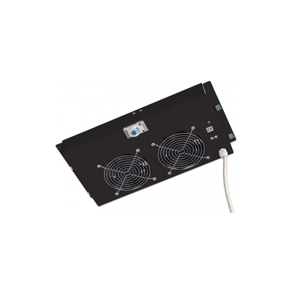 Panel chłodzący 2x23W rack 19 sufitowy z termostatem