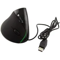 Techly 360806 Pionowa mysz komputerowa USB 1000dpi
