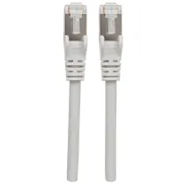 Patchcord Cat6a SFTP 50M 100% Cu szary