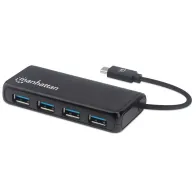 HUB USB 3.0 USB-C na  4X USB-A USB 3.2 Gen1