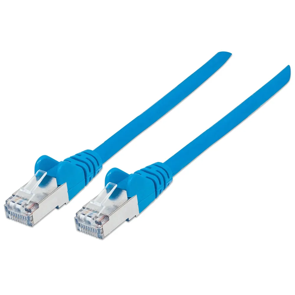 Patchcord Cat6a/Cat7 SFTP 10M niebieski