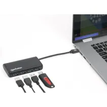 HUB USB 3.0 USB-C na  4X USB-A USB 3.2 Gen1