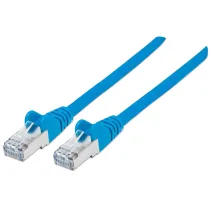 Patchcord Cat6a/Cat7 SFTP 15M niebieski
