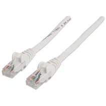 Patchcord Cat6 UTP 7,5M 100% Cu biały