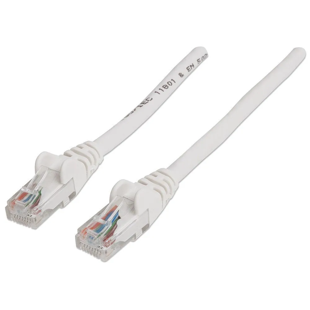 Patchcord Cat6 UTP 7,5M 100% Cu biały