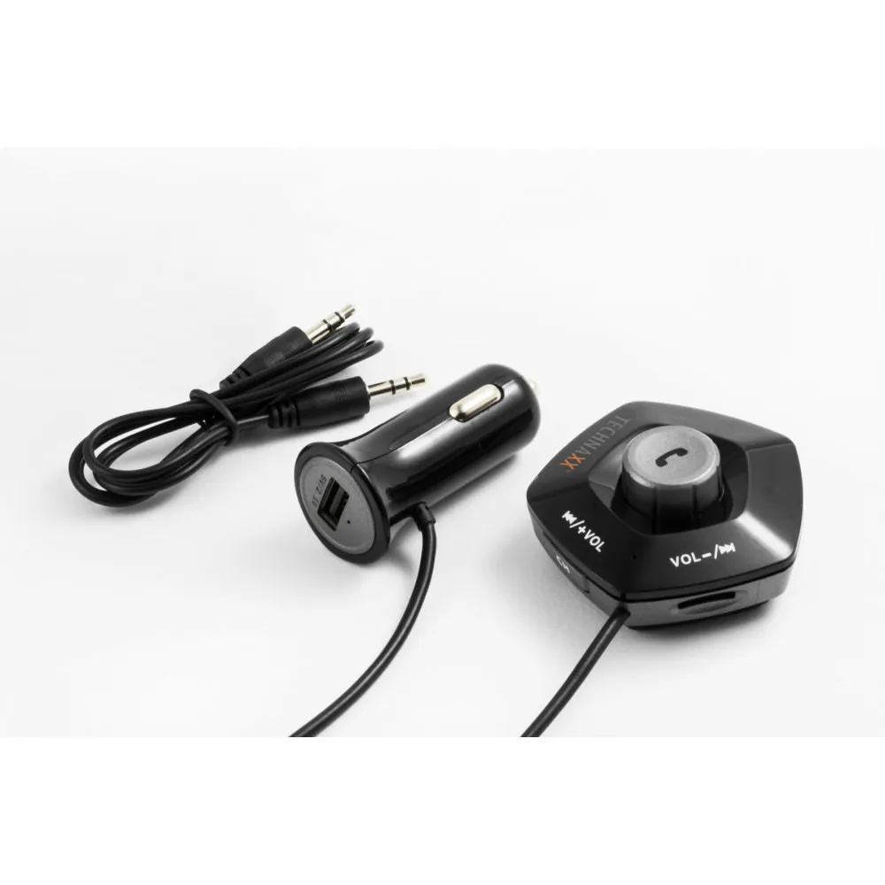 Transmiter FM zestaw Bluetooth ładowarka USB odtwarzacz MP3