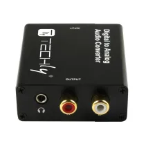Przetwornik DAC Digital SPDIF/Coaxial do Analog RCA/3.5mm