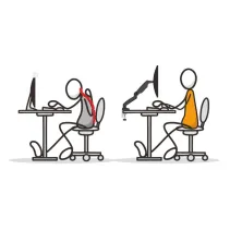 Techly 102857 Noga do monitora 13-27" gazowa z USB audio - B2B Netinet