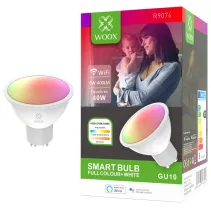 Smart żarówka LED RGB+CCT 5W, WiFi, mocowanie GU10