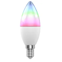 Smart żarówka LED RGB+CCT 5W, WiFi, mocowanie E14