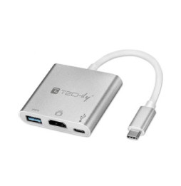 Adapter multiport USB-C na HDMI/USB-A 3.0/USB-C PD
