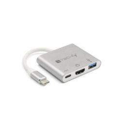 Adapter multiport USB-C na HDMI/USB-A 3.0/USB-C PD