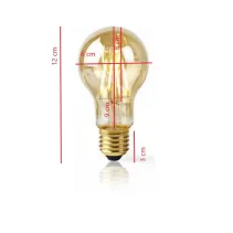 Smart żarówka LED 6W retro, WiFi, mocowanie E27 filament