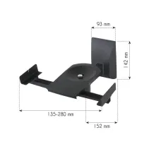 Uchwyt zaciskowy głośnika X2