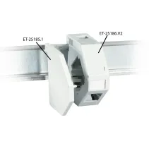 Adapter na szynę DIN na 1 moduł Keystone