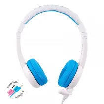 Słuchawki dla dzieci 3+ 85dB z mikrofonem School+ niebieskie