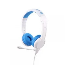 Słuchawki dla dzieci 3+ 85dB z mikrofonem School+ niebieskie