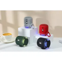 Bezprzewodowy głośnik Bluetooth 5W, TWS LED MP3 USB czarny