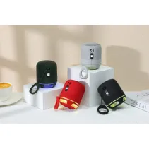 Bezprzewodowy głośnik Bluetooth 5W, TWS LED MP3 USB czarny