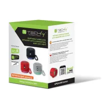 Bezprzewodowy głośnik Bluetooth 5W, TWS LED MP3 USB czarny