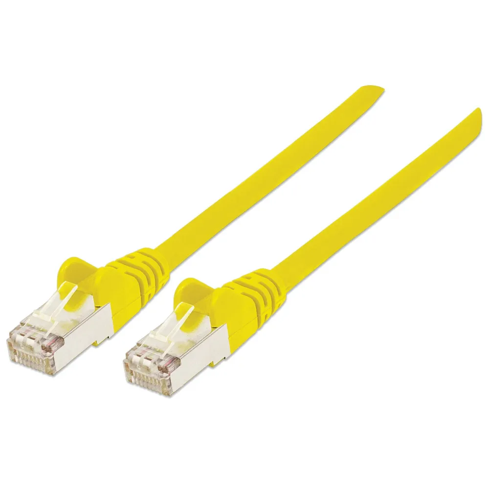Patchcord Cat6a/Cat7 SFTP 5M żółty