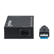 Karta sieciowa/adapter USB-A 3.2 na slot SFP Gigabit