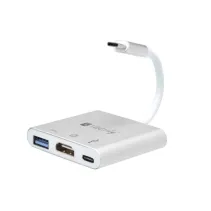 Adapter multiport USB-C na HDMI/USB-A 3.0/USB-C PD
