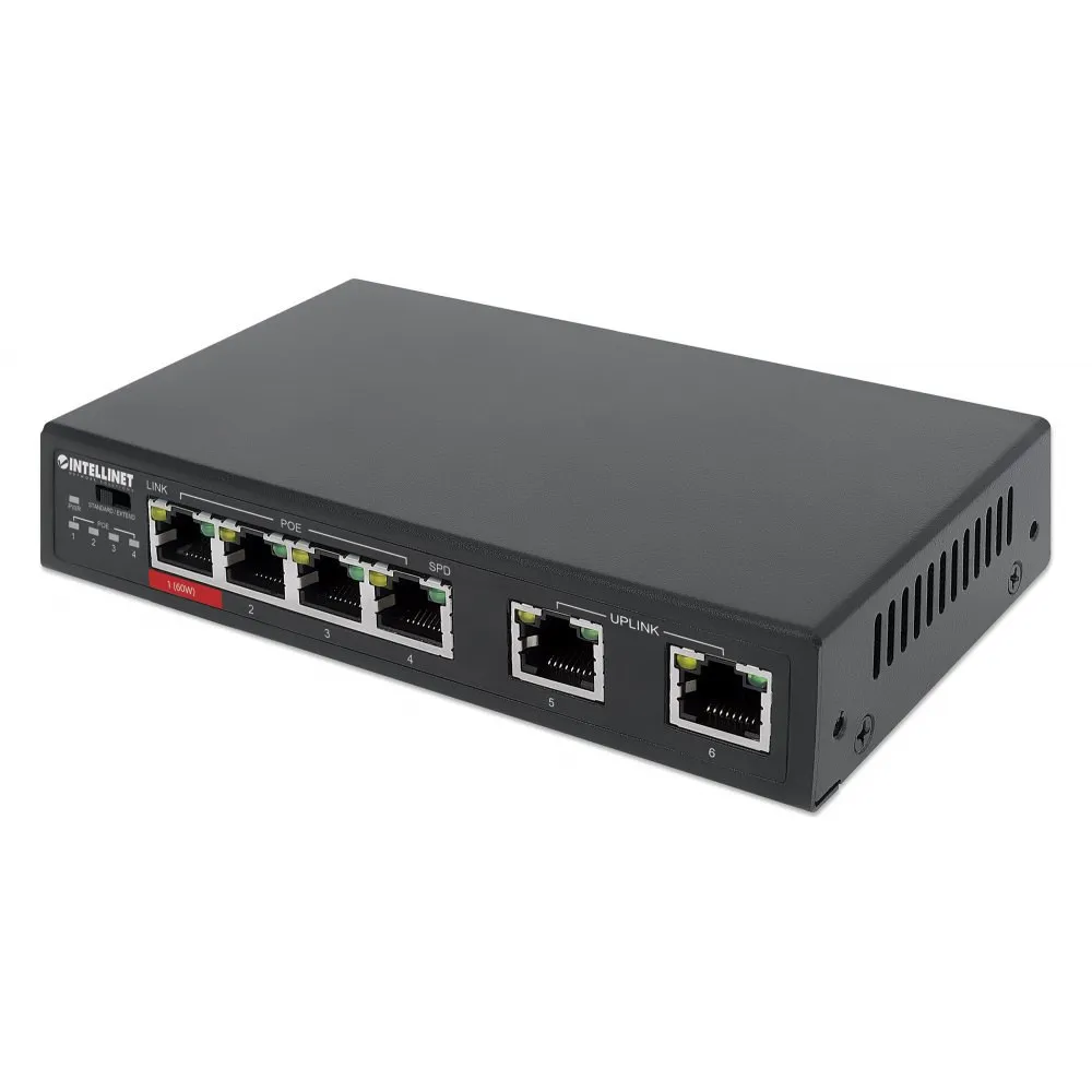 Switch 10/100 6PORT 4POE