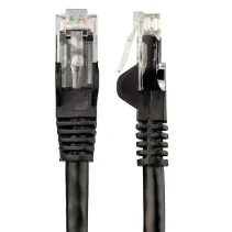 Patchcord Cat5e UTP 1,5m 100% CU czarny
