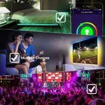 Smart taśma LED 5050 RGBW 24W, IP65, 5m sterowana WiFi