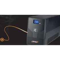 Zasilacz awaryjny UPS X2 LCD Touch 1000, 1000VA, 480W, 4x C13