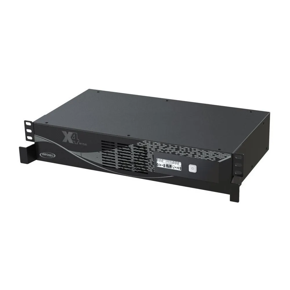 Zasilacz awaryjny UPS X4 2000 RM Plus, 2000VA, 1200W, 2x FR/Schuko, 8x C13