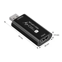 Karta przechwytywania sygnału HDMI 1080p Grabber do USB 2.0
