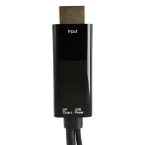 Adapter HDMI z zasilaniem USB na DisplayPort 4K*30Hz M/F