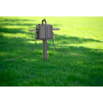 Smart gniazdo podwójne sterowane Wi-Fi, zewnętrzne IP44