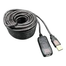 Kabel USB 2.0 przedłużacz aktywny USB-A na USB-A M/F 10m