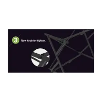 Techly 108460 Karbonowe biurko do gamingu czarne - B2B Netinet