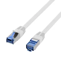 Patchcord Cat6a/Cat7 SFTP 0,15M 100% Cu biały