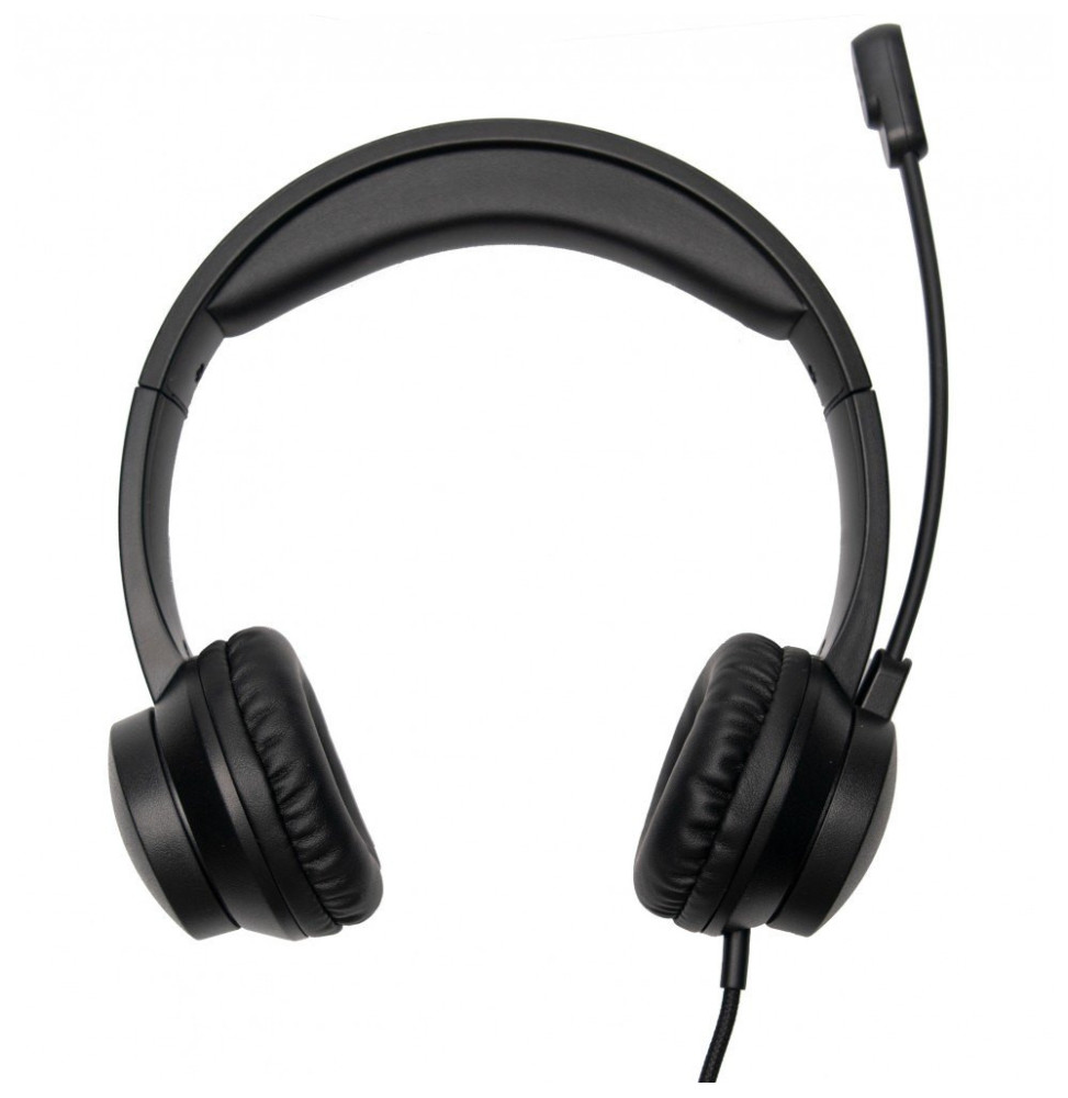 Słuchawki stereo nauszne USB z mikrofonem THX-20